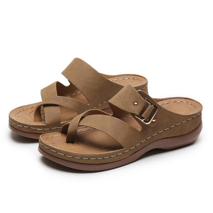 Anika | Orthopedic Adjustable Comfort Slide Sandals