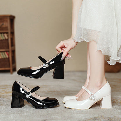 OrthoCare Mary Jane Heels - Chunky Comfort Support