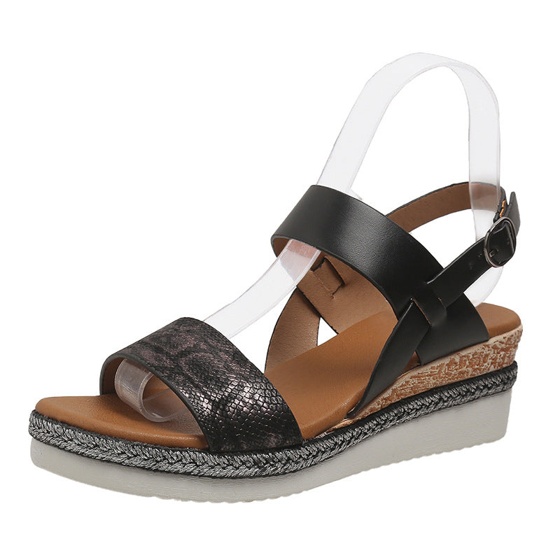 Tahlia | Women’s Orthopedic Espadrille Wedge Comfort Sandals