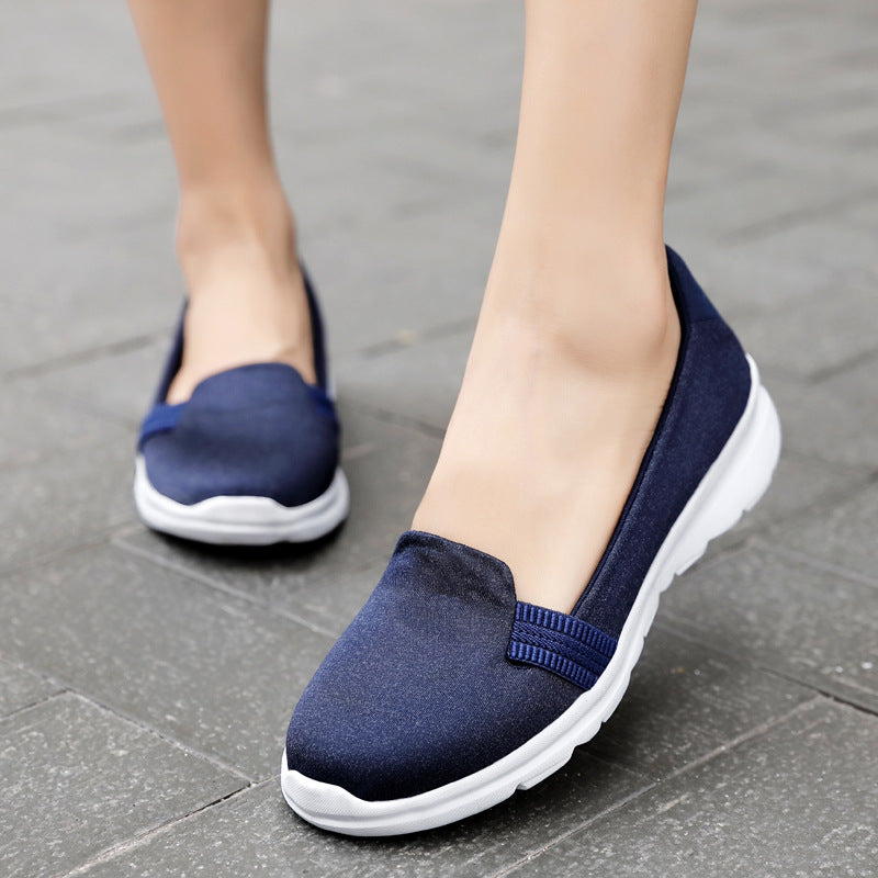 Orthopedic Lightweight Slip-On Shoes – Breathable Comfort Everyday Walking Flats