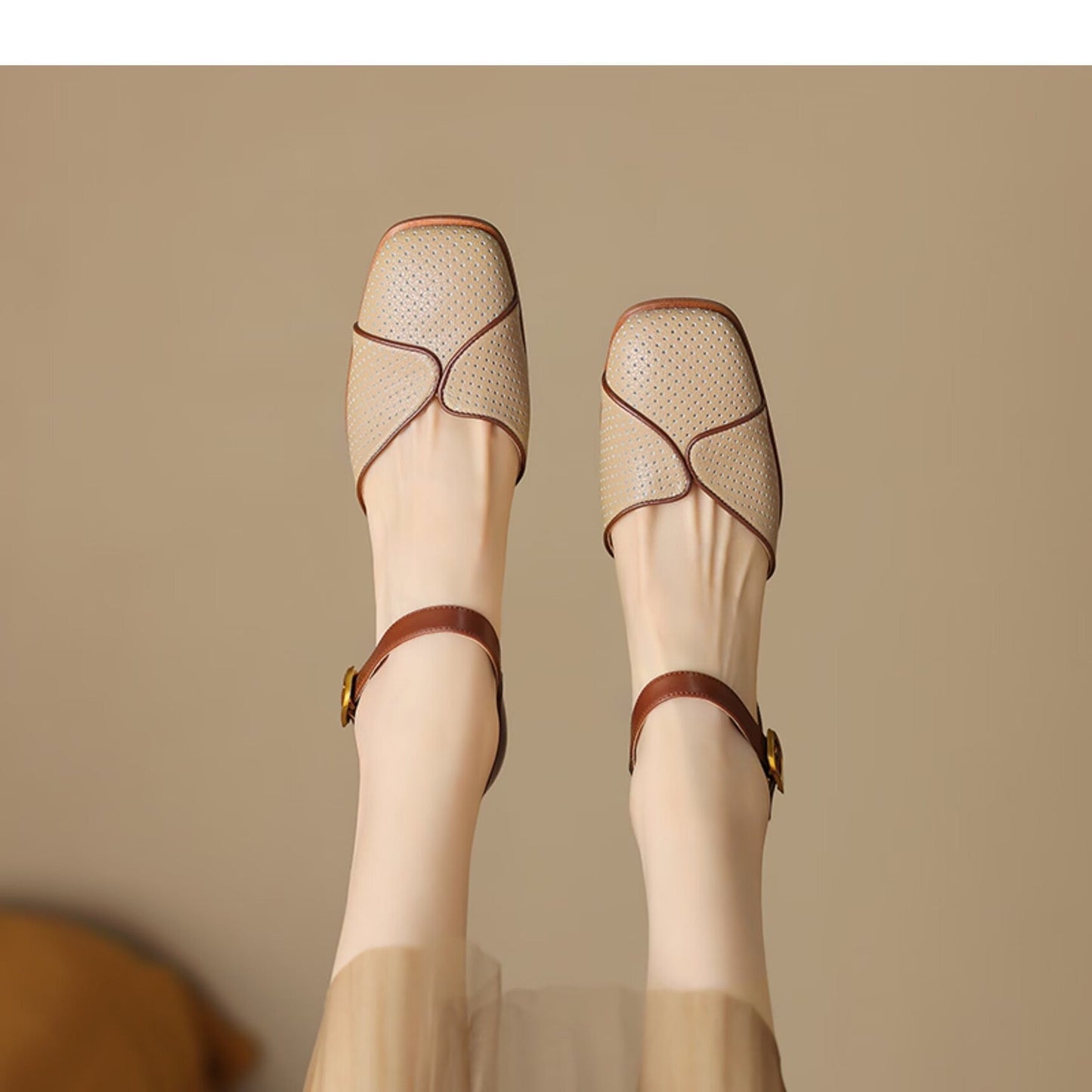 Belenia | Women’s Orthopedic Vintage Mary Jane Block Heel Shoes