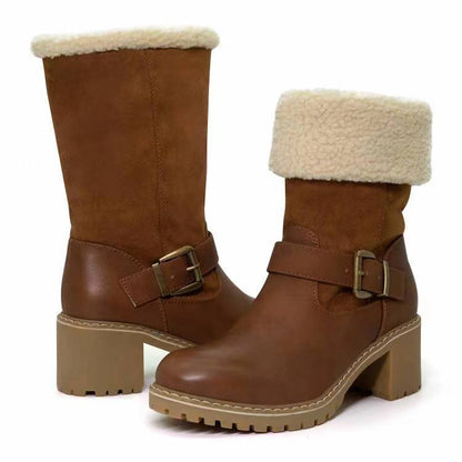 Modesty | WinterHaven Orthopedic Fur-Cuff Ankle Boots