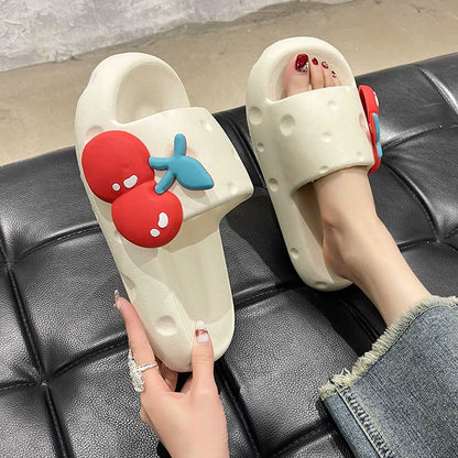 OrthoCare Women’s Cartoon Slide Sandals – Lightweight Comfortable Slip-On Slippers