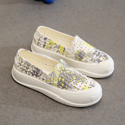 Isolde | Women’s Orthopedic Printed Slip-On Casual Sneakers
