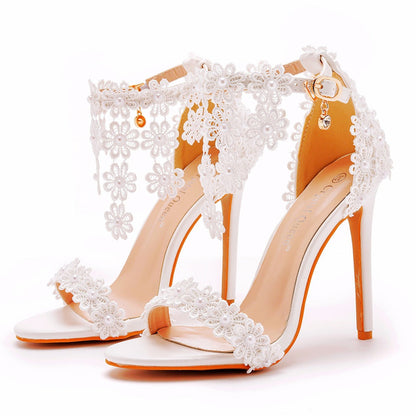 OrthoCare Rhinestone High Heel Shoes