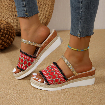 OrthoCare Bohemian Platform Sandals