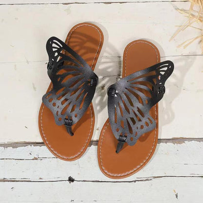 OrthoCare Vintage Summer Sandals With Butterfly Wings - Unique And Lightweight