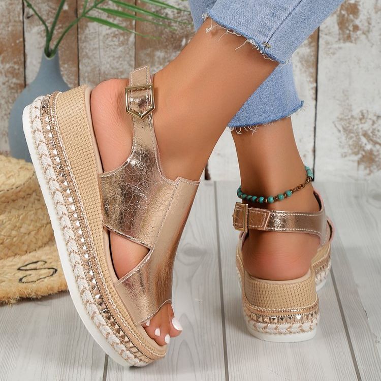 OrthoCare Unique Design Shiny Summer Sandals