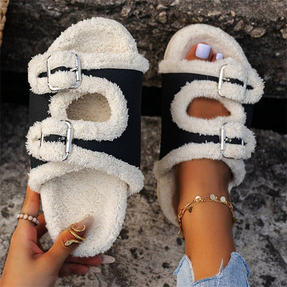 OrthoCare Thick Wool Winter Slippers - Unique Comfort