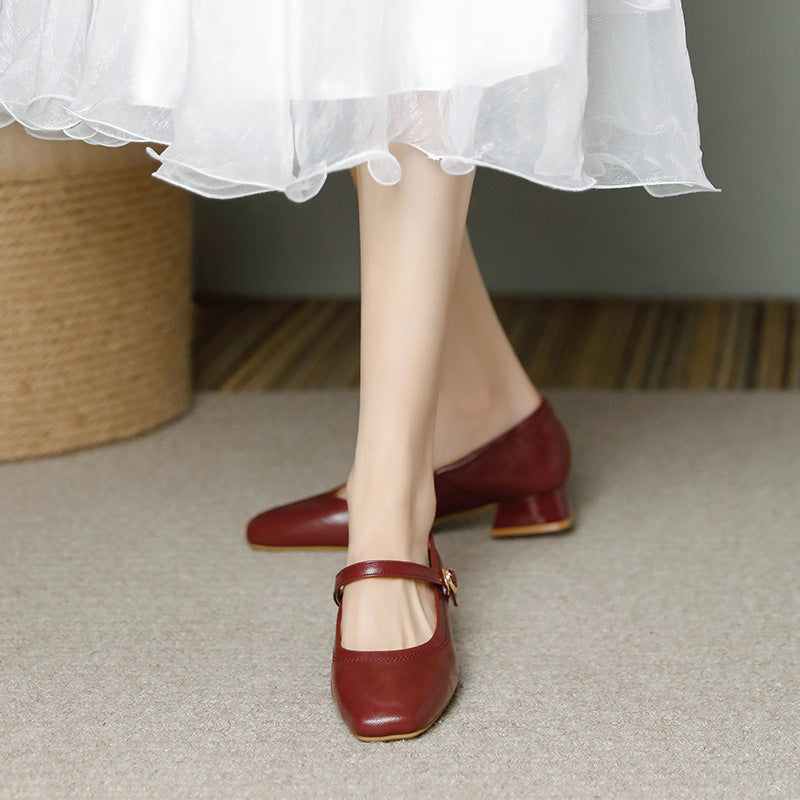 OrthoCare Mary Jane Shoes - Wide Fit Comfort