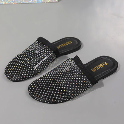 OrthoCare Rhinestone Comfort Slide Sandals