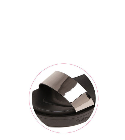 Zelie | Women’s Orthopedic Metallic Accent Platform Sandals