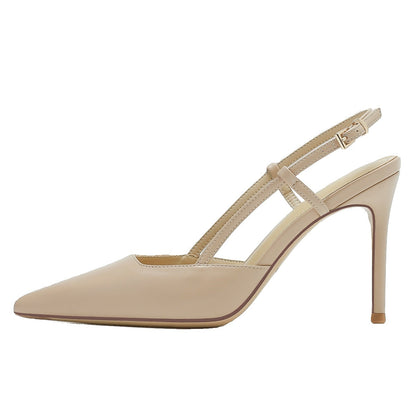 OrthoCare Heeled Sandals - Buckle Strap Comfort