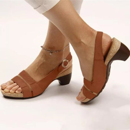 OrthoCare Summer Ankle-Strap Sandals - Unique Elegance And Comfort