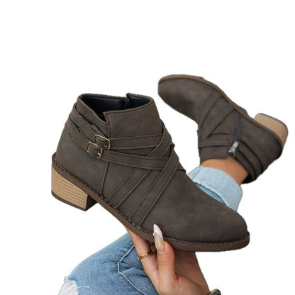 OrthoCare Retro Boots - Vintage Comfort Design