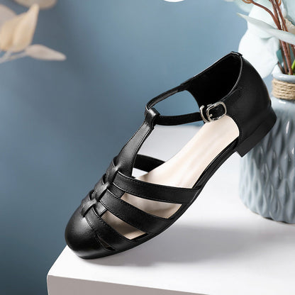 Palomine | Women’s Orthopedic Fisherman Mary Jane Comfort Flats