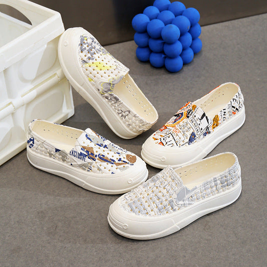 Isolde | Women’s Orthopedic Printed Slip-On Casual Sneakers