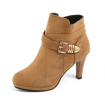 OrthoCare Plus Size Stiletto Boots - Supportive Fit