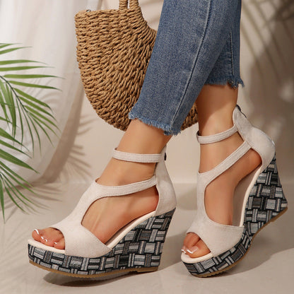Lunelle | Women’s Orthopedic Boho Platform Wedge Sandals