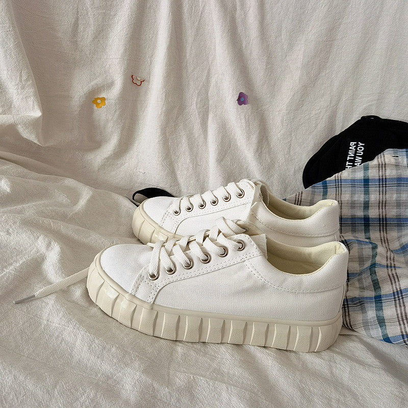 OrthoCare Classic Canvas Shoes For Girls With A Collegiate Style