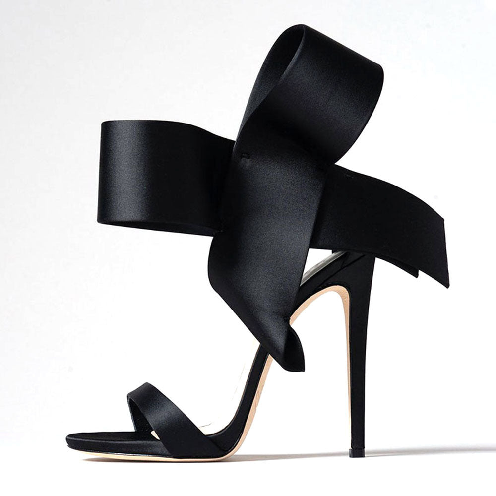 Vienna | Women’s Orthopedic Oversized Bow Stiletto Sandals