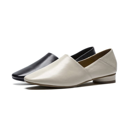 OrthoCare Women's Flat Shoes - Square Toe Comfort