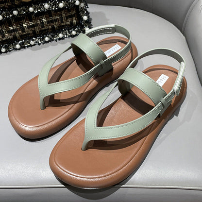 Roselle | Women’s Orthopedic Cross Strap Slingback Flat Sandals