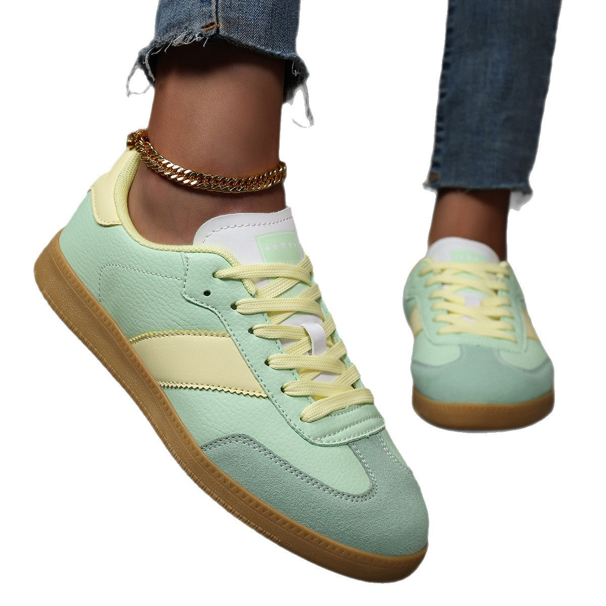 OrthoCare Leopard Print Flat Sneakers - Unique And Comfortable Style