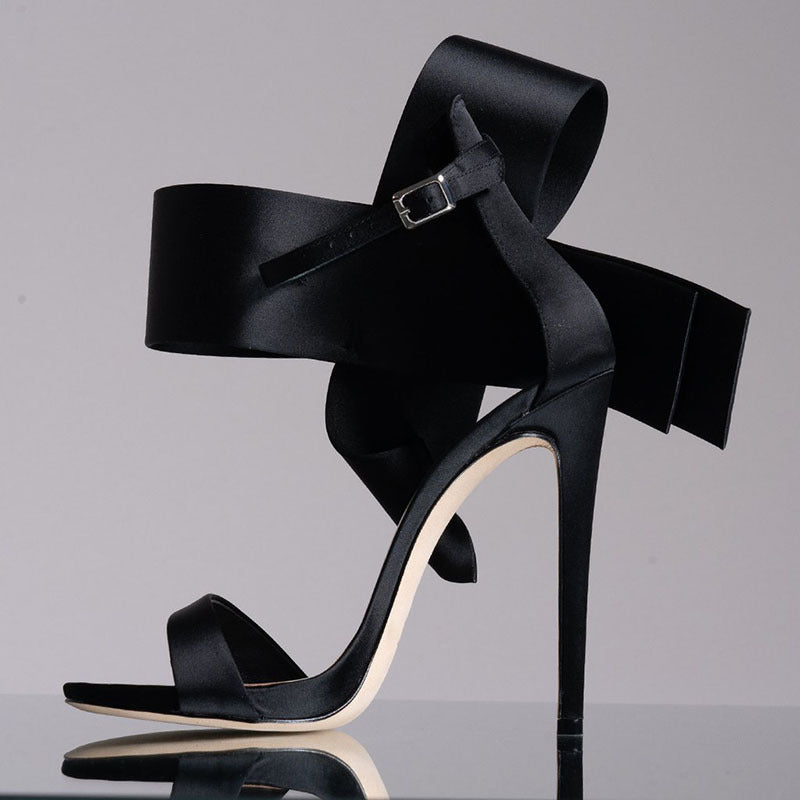 Vienna | Women’s Orthopedic Oversized Bow Stiletto Sandals