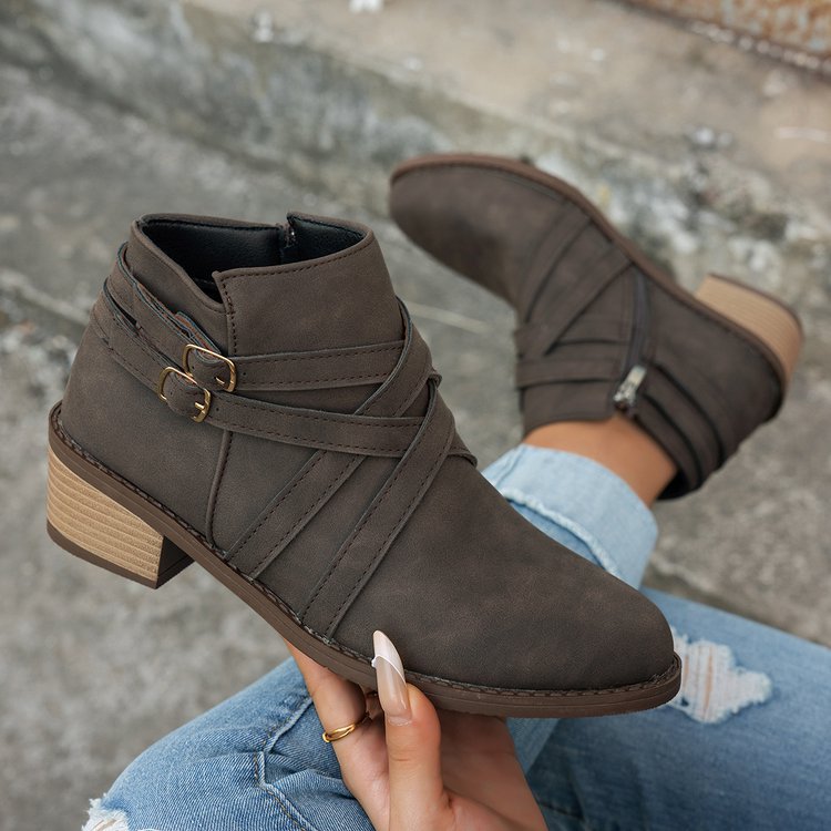 OrthoCare Retro Boots - Vintage Comfort Design
