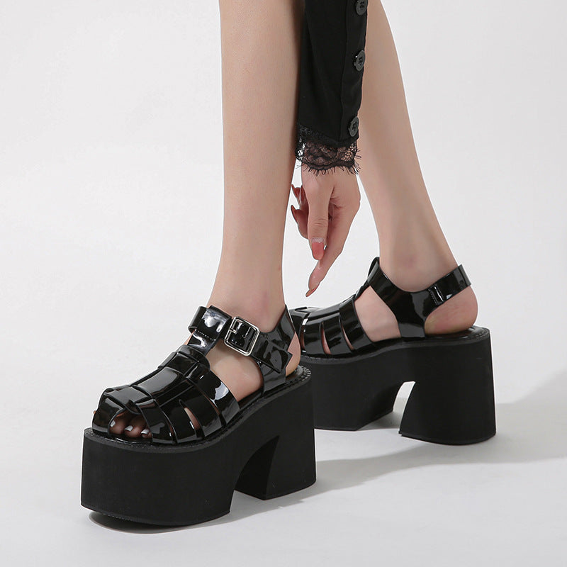 Qadira | Women’s Orthopedic Platform Fisherman Block Heel Sandals