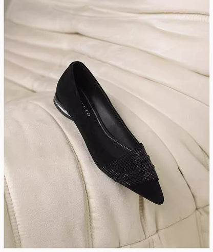 OrthoCare | Pointed Toe Colorblock Ballet Flats