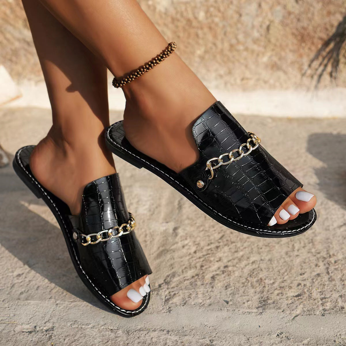 OrthoCare Unique Chain Sandals  - Summer & Beach