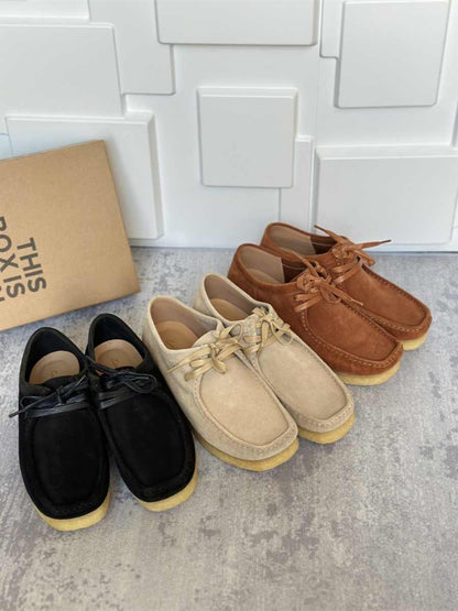 OrthoCare Leather Lace-Up Shoes With A Thick, Unique Sole