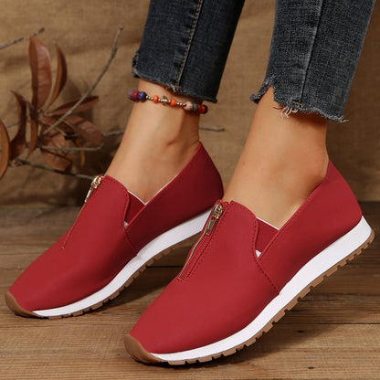 OrthoCare Zip Loafers - Non Slip Comfort Shoes