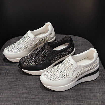 OrthoCare | Breathable Platform Slip-On Walking Shoes