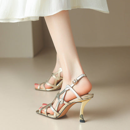 Women’s Orthopedic Rhinestone Platform Espadrille Sandals