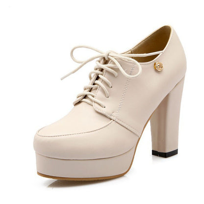 OrthoCare Chunky Heel Pumps - Unique And Vintage Style