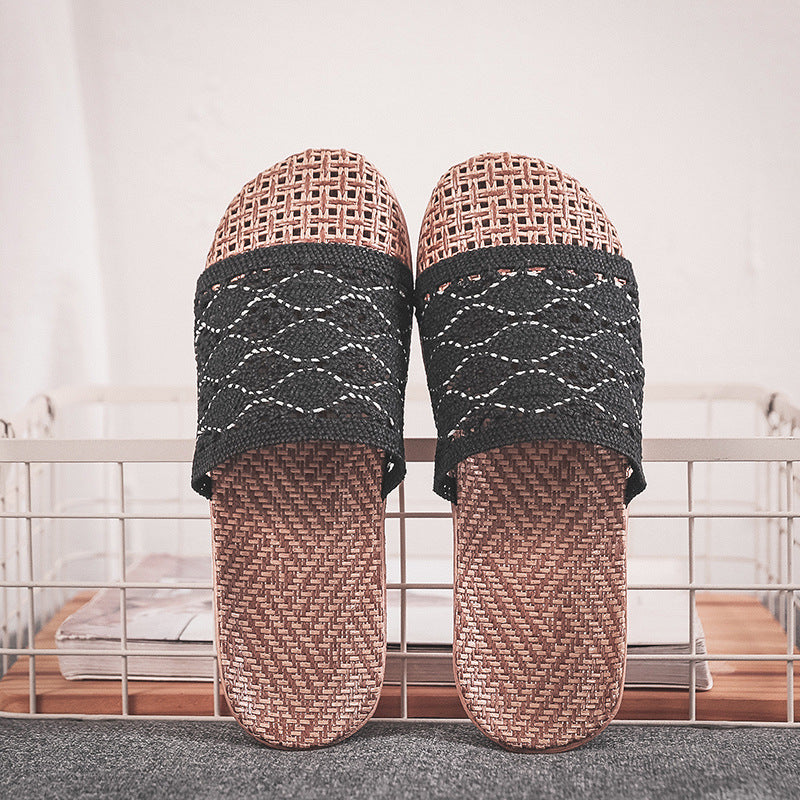 Yuliana | Women’s Orthopedic Woven Comfort Slide Slippers