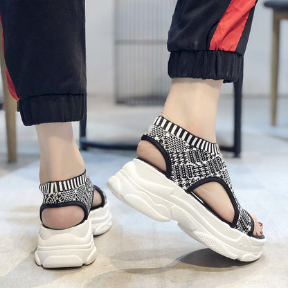 OrthoCare Woven Fluff Sandals - Comfort And Unique Style