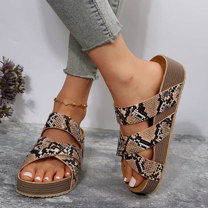 OrthoCare Summer Sandals With Braided Straps - Unique And Elegant
