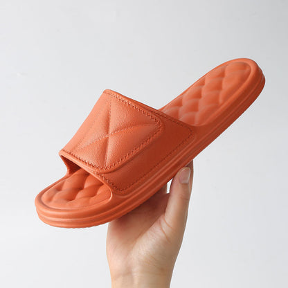 OrthoCare Checkered Summer Slippers - Unique Comfort