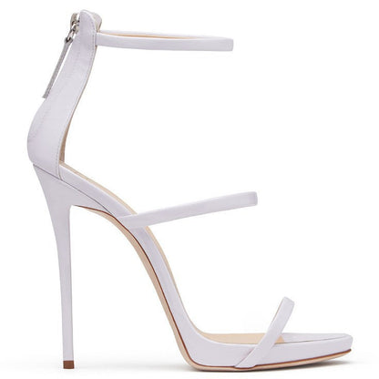 Aurelia™ | Orthopedic Luxury Catwalk Stiletto Heels with Metallic Finish