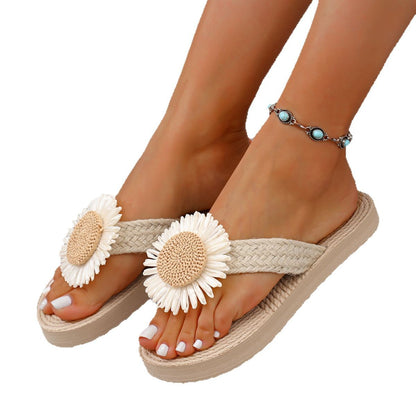 Gwyndolyn | Women’s Orthopedic Boho Daisy Comfort Sandals