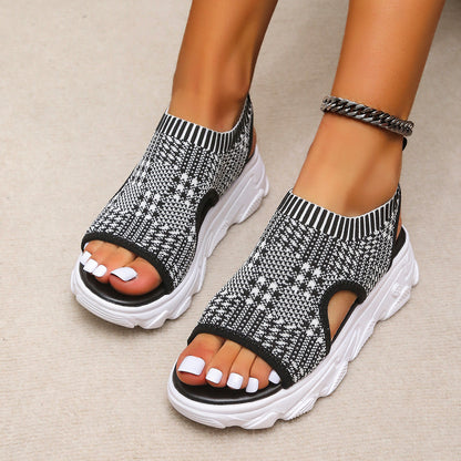 Talitha | Women’s Orthopedic Breathable Knit Walking Sandals