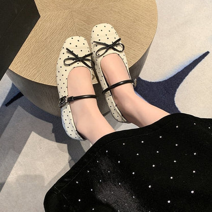 OrthoCare | Metallic Mary Jane Ballet Flats