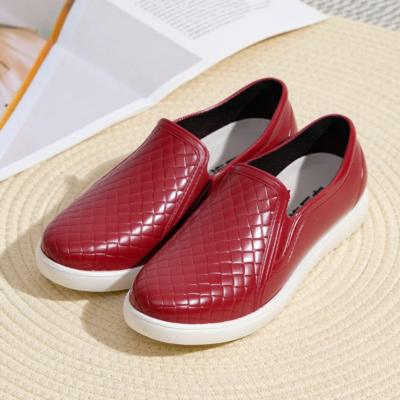OrthoCare | Perforated Leather Slip-On Comfort Shoes