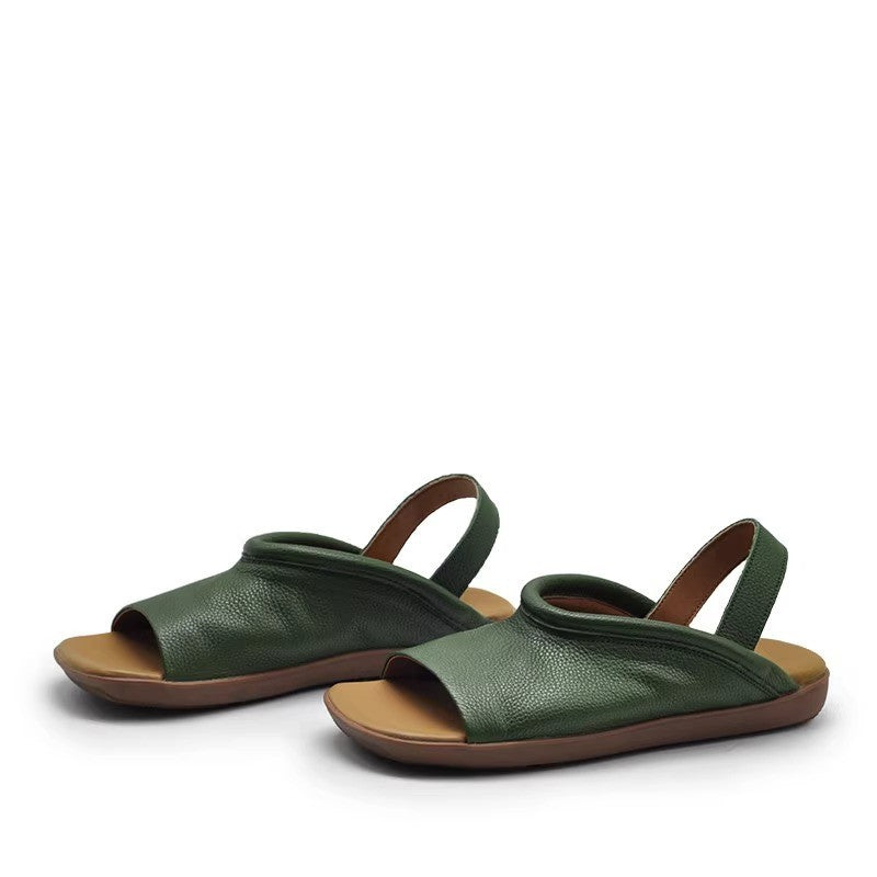 OrthoCare Soft Leather Roman Sandals For A Unique Style