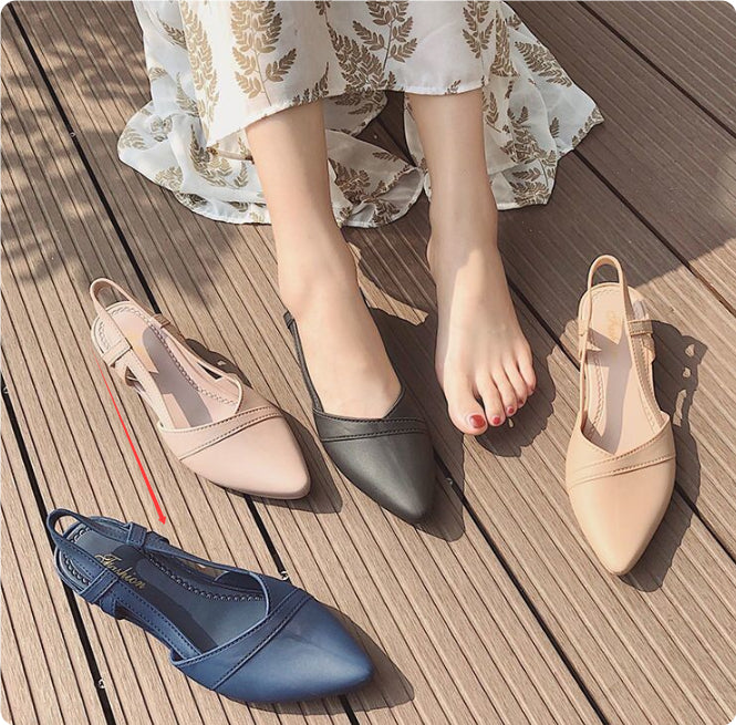 Primrose | Women’s Orthopedic Pointed Toe Mary Jane Slingback Flats