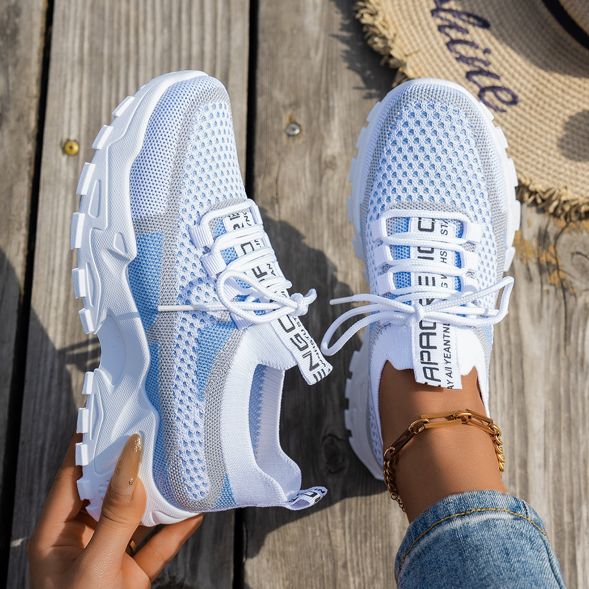 OrthoCare Flyknit Mesh Sneakers - Unique Comfort And Style